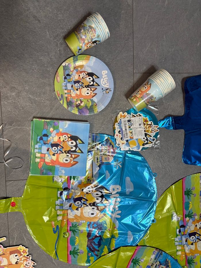 Décoration d’anniversaire bluey - photo numéro 6