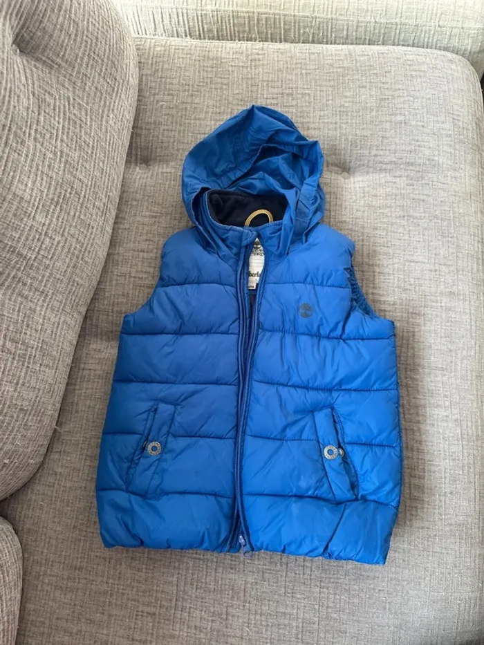 🧥 Doudoune sans manches Timberland – Garçon 6 ans