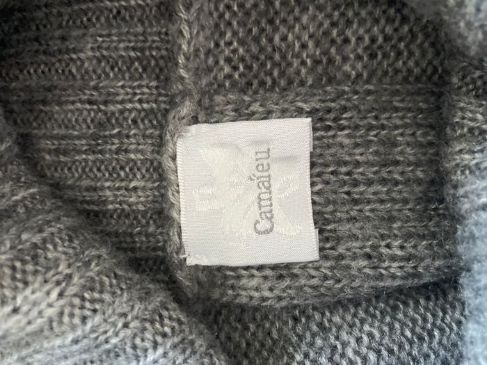 pull long sans manche maille torsadée - photo numéro 5