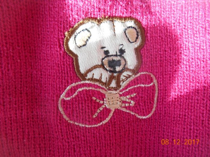 Bonnet bébé fille 4-9 mois / 42-44 cm - photo numéro 2