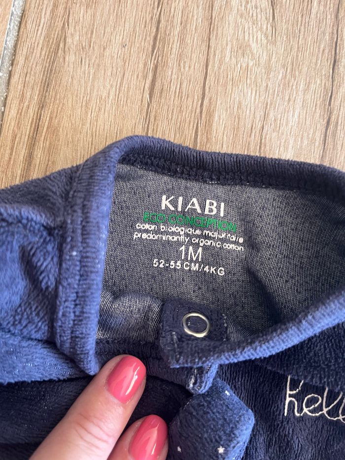 Pyjama en velours Kiabi - photo numéro 2