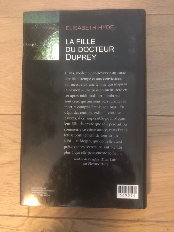 La fille du docteur Duprey - Elisabeth Hyde - photo numéro 2