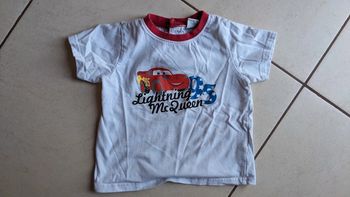 T-shirt garçon Cars 18 mois