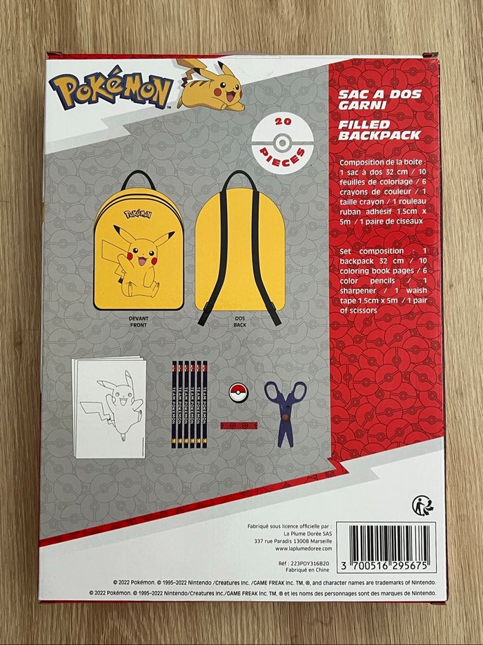 Sac à dos  Pokémon - photo numéro 2