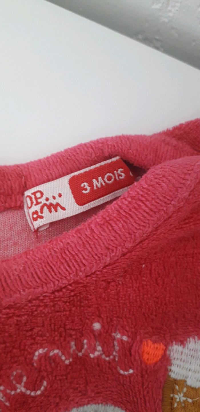 Pyjama velours 3 mois - photo numéro 5