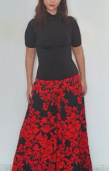 Pantalon palazzo large taille haute 36