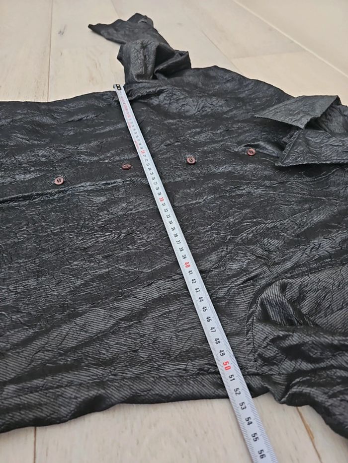 Chemise effet métallique froissé - photo numéro 13