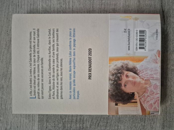 Livre Histoire du fils de Marie-Hélène Lafon - photo numéro 2