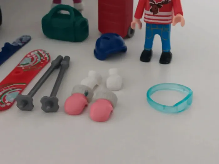 4x4 avec coffre de toit neige playmobil - photo numéro 10
