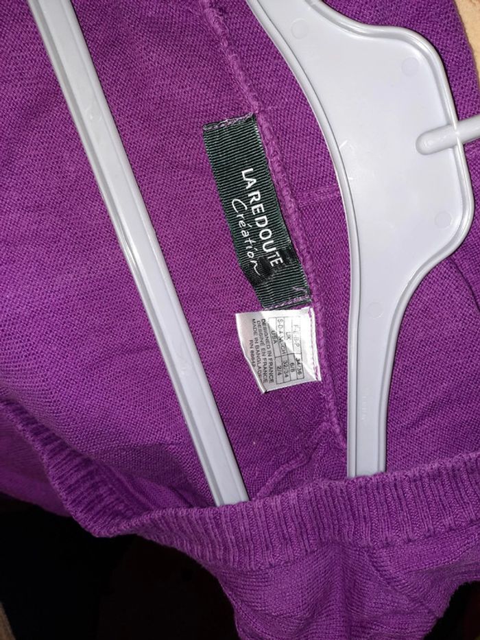 Pull fin violet - photo numéro 4