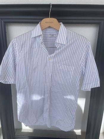 Chemise Ingram - International Line - Rayée bleu et blanc - T39/40 (M)