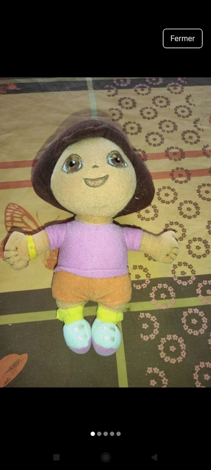Petite peluche Dora j41 - photo numéro 2