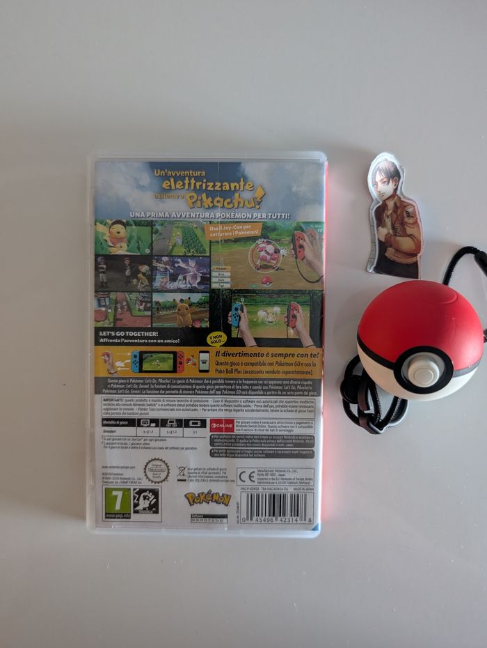 Pokémon Let's Go Pikachu+ Pokéball Plus - photo numéro 2