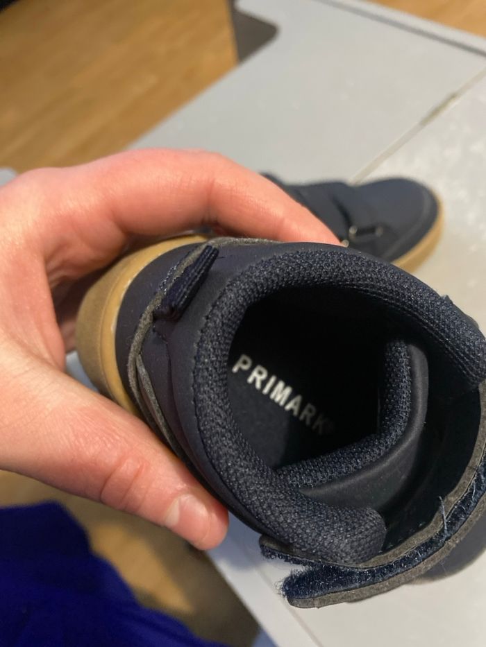 Chaussure taille haute bleu marine (taille 23) - photo numéro 4