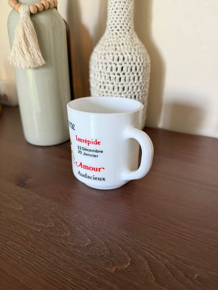 Mug signe du zodiaque Capricorne - Vintage - photo numéro 2