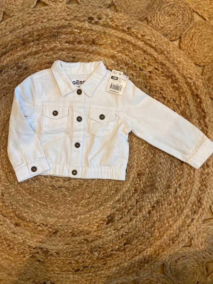 Veste jean fille 18 mois Gemo