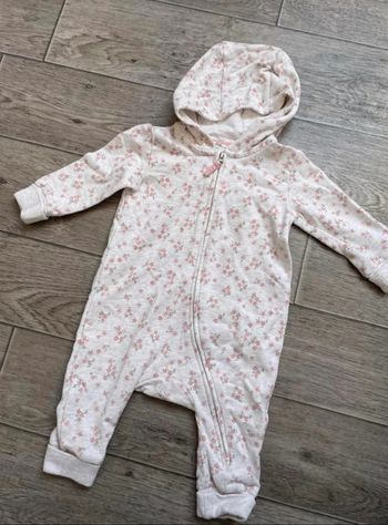 Combinaison bébé H&M 6 mois (68 cm) - Fleurs - Parfaite pour le printemps