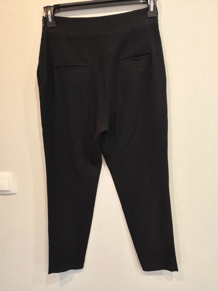 Pantalon carotte noir - photo numéro 3