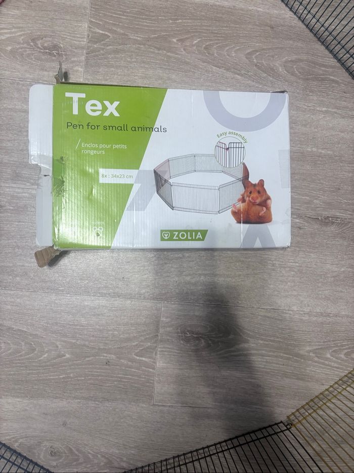 Petit enclos modulable pour petit rongeurs Zolia TEX - photo numéro 3