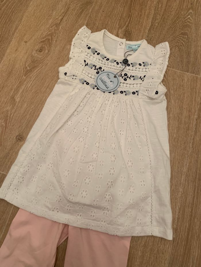 Ensemble fille robe et legging - photo numéro 5