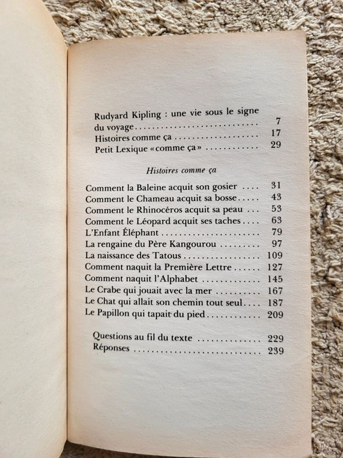 Livre enfant Histoires comme ça de Rudyard Kipling - photo numéro 13