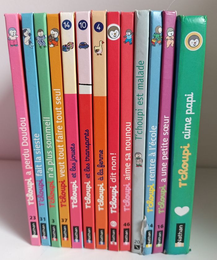 Lot livres T'choupi - photo numéro 2