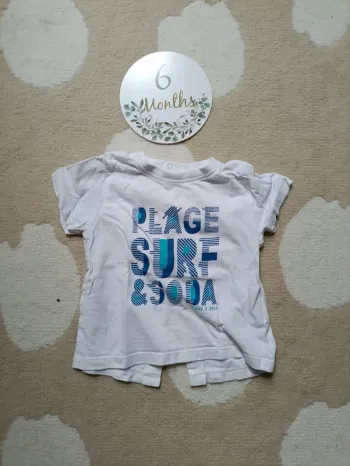 T-shirt 6 mois