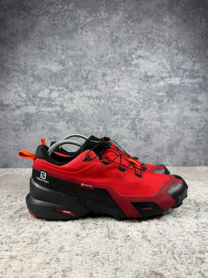 Salomon Cross Hike - Gore-Tex - Black & Red - photo numéro 3