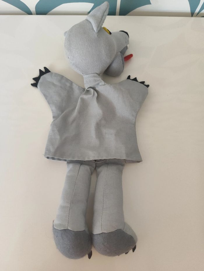 Marionnette loup le petit chaperon rouge - photo numéro 3