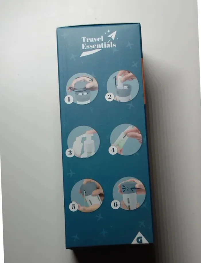 Distributeur de produits de soin 4 en 1 multifonction idéal voyage Neuf - photo numéro 2