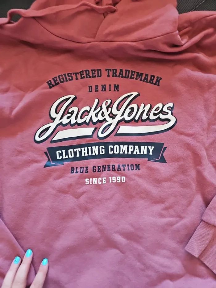 Sweat jack & Jones rose txxl - photo numéro 2