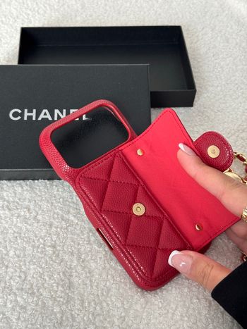 Coque téléphone style mini sac avec chaîne