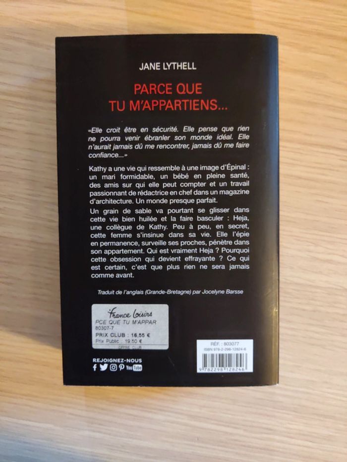 Parce que tu m'appartiens - photo numéro 2