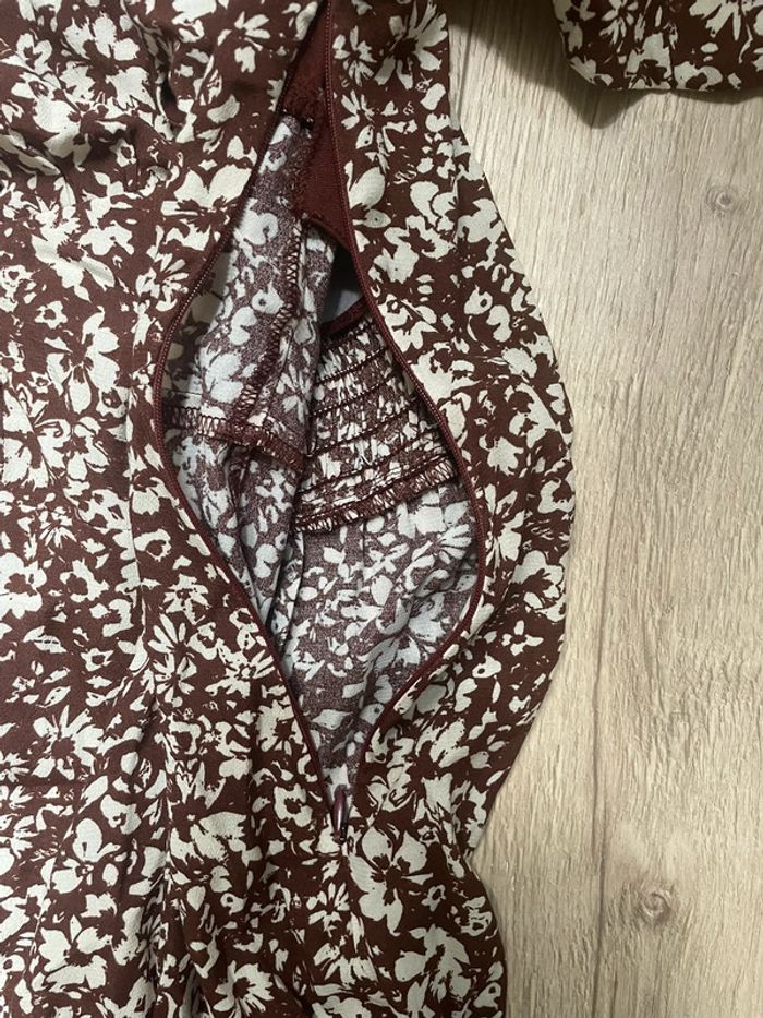 Robe longue à fleurs Bershka - photo numéro 3