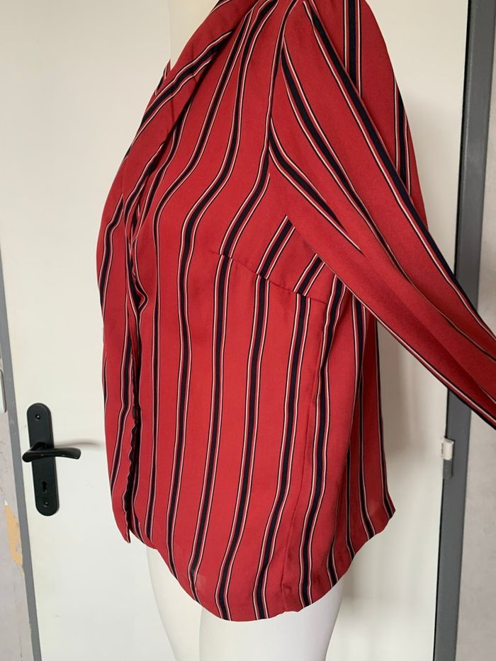 Chemise rayé manche 3/4 - photo numéro 7