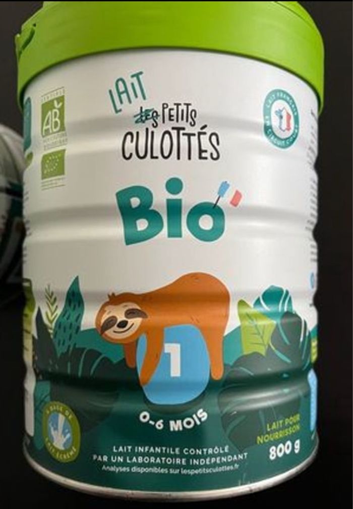 Lait 1er âge les petits culottés - photo numéro 3