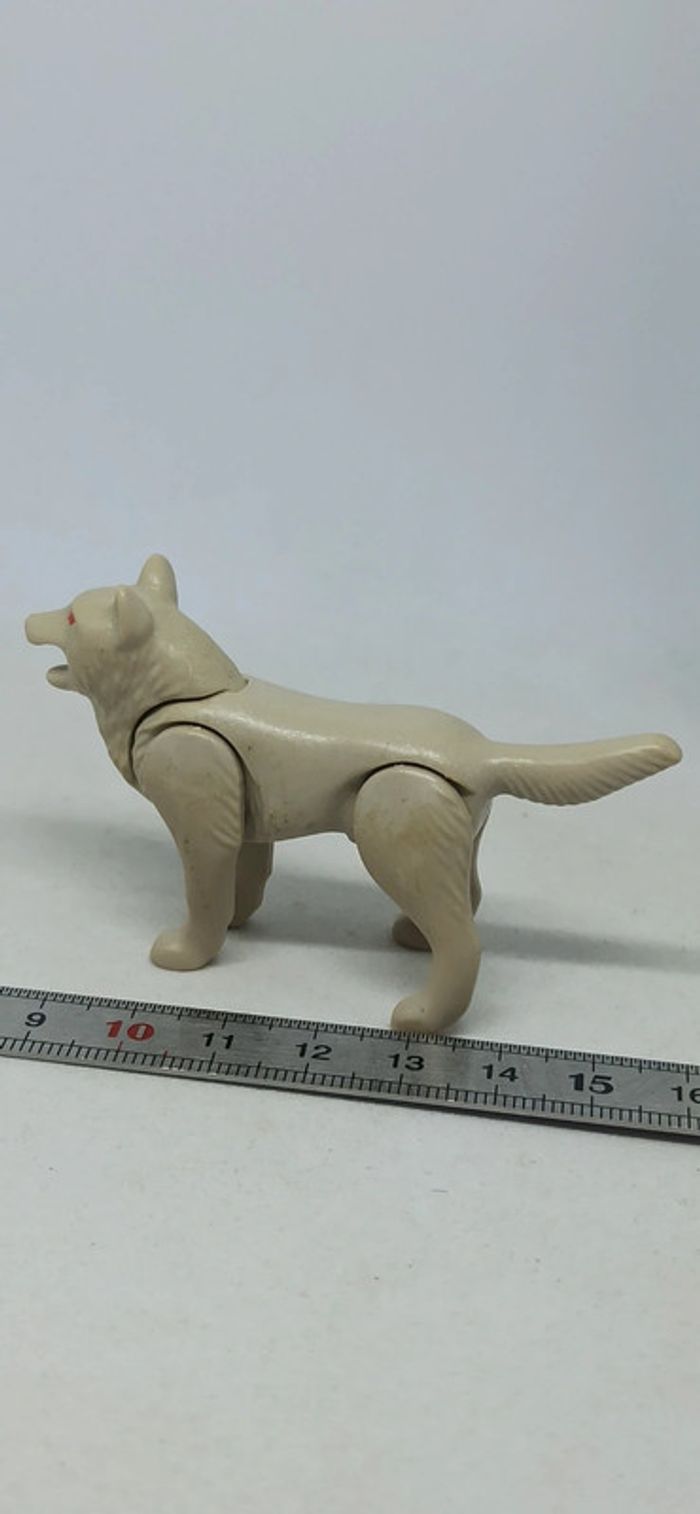 Loup gris crème playmobil - photo numéro 2