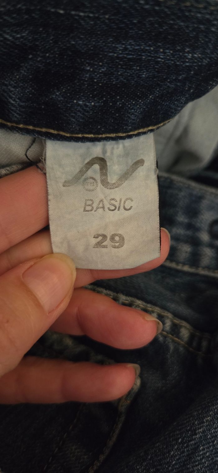 Jean bootcut Acquaverde 29 – coupe flare tendance – denim bleu authentique – très bon état - photo numéro 9