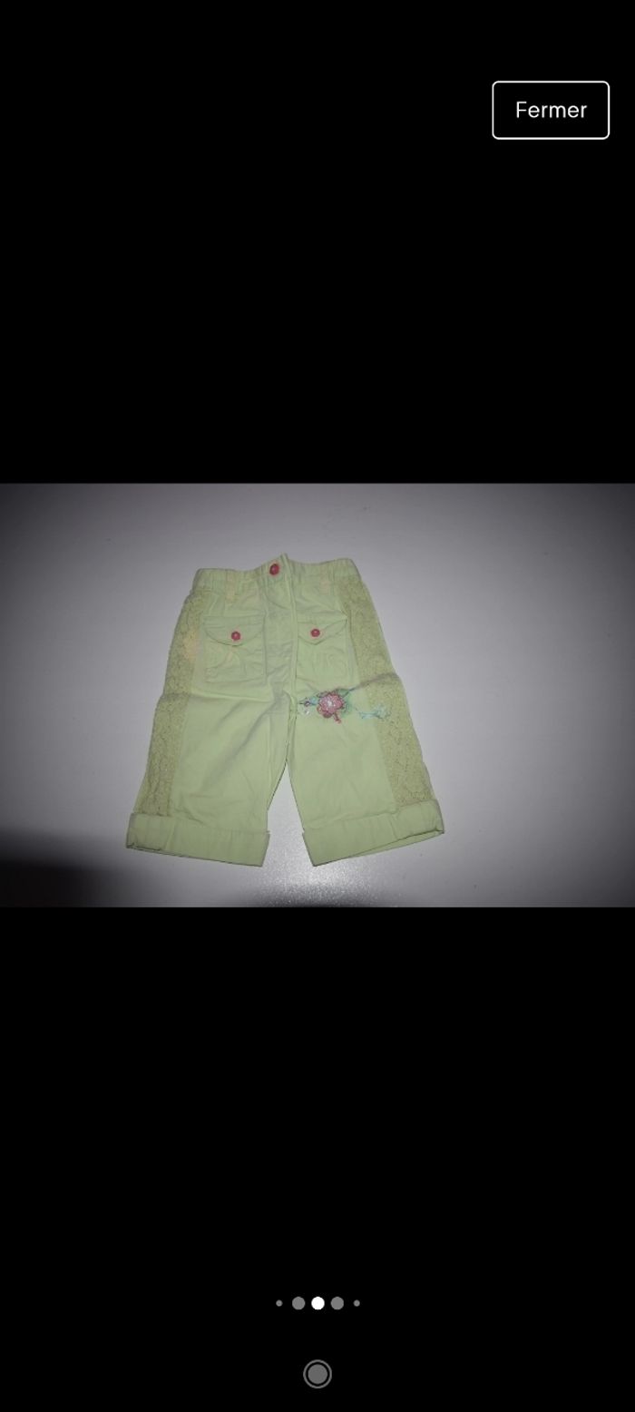 Lot de 2 pantalons fille 3 mois - photo numéro 6