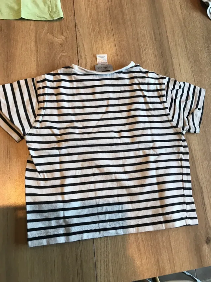 T-shirt Cyrillus taille 2 ans - photo numéro 3