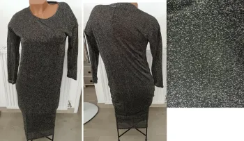 robe longue mango doublée taille M