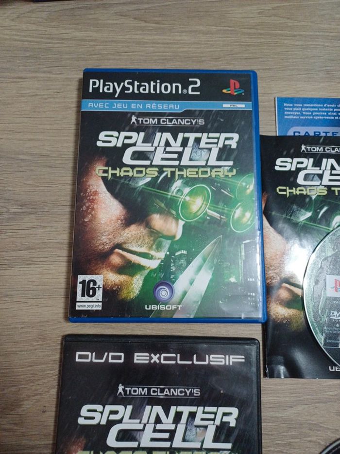 Solinter Cell - Chaos Theory + DVD Bonus - Playstation 2 - photo numéro 2