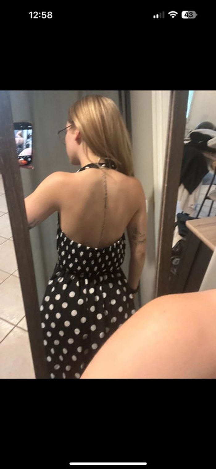 Robe à pois shein s - photo numéro 4