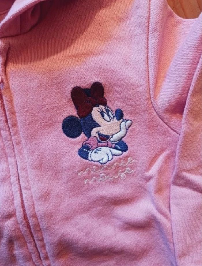 Sweat zippé fille - 18 mois (77/82cm) - Disney - photo numéro 2