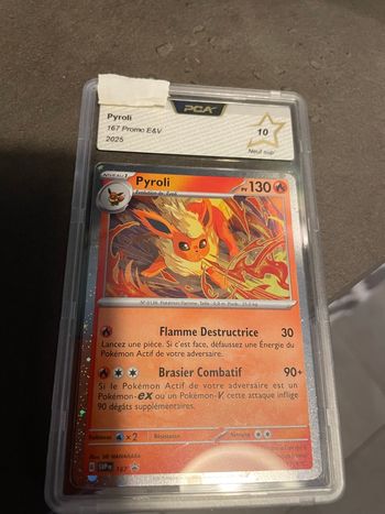 Carte Pokémon Pyroli Promo Évolutions d’Évoli – PCA 10