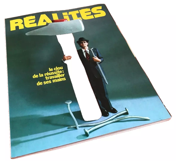 Réalités le clou de la réussite : travailler de ses mains Septembre 1975