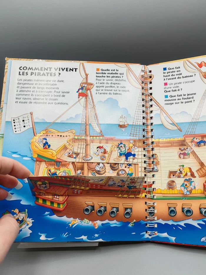 Livre animé Disney que sais-tu des pirates - photo numéro 3