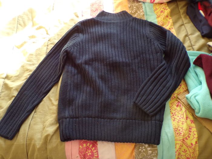 Gilet marine épais taille M neuf - photo numéro 4