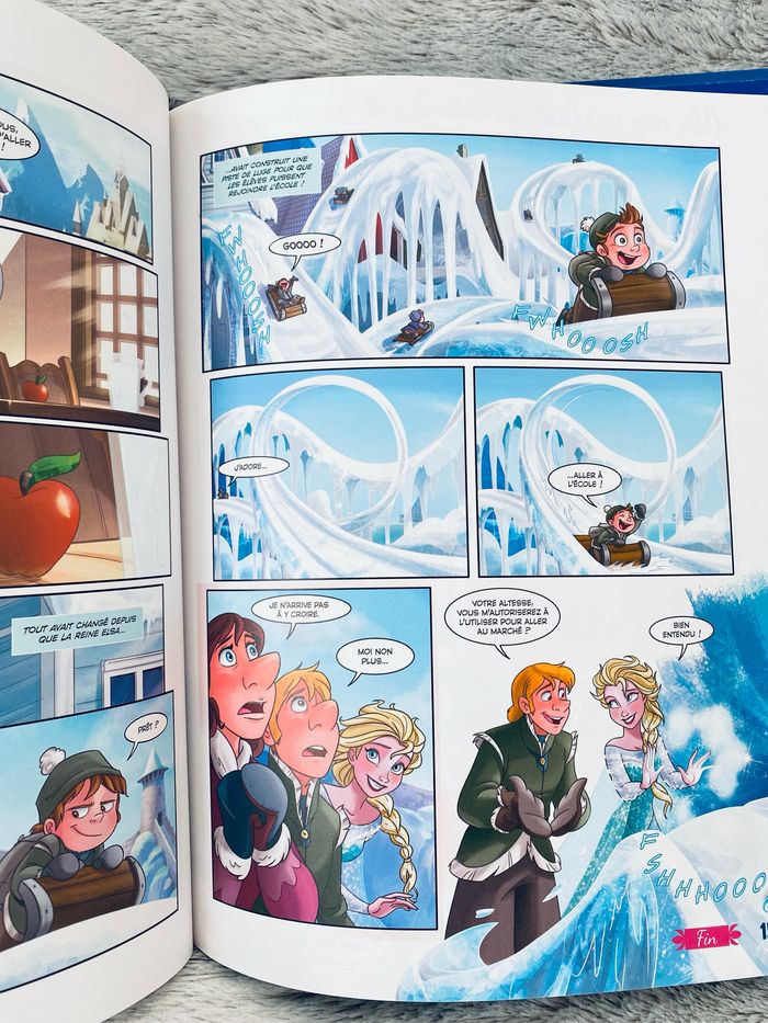 Livre Bande Dessinée La Reine des neiges Disney - photo numéro 2