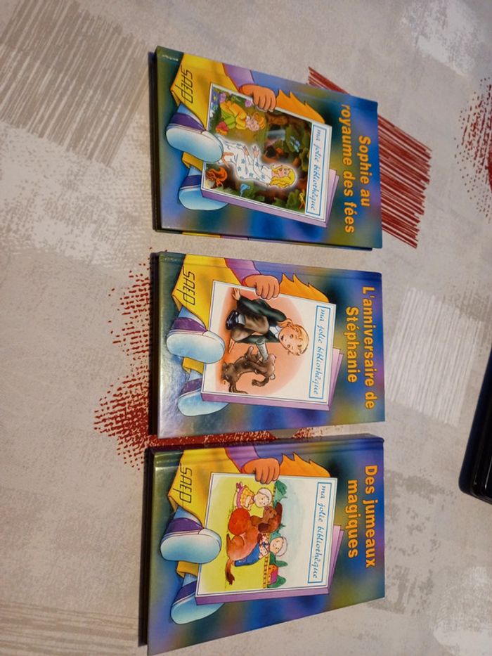 Lot de 3 livres Ma Jolie Bibliothèque